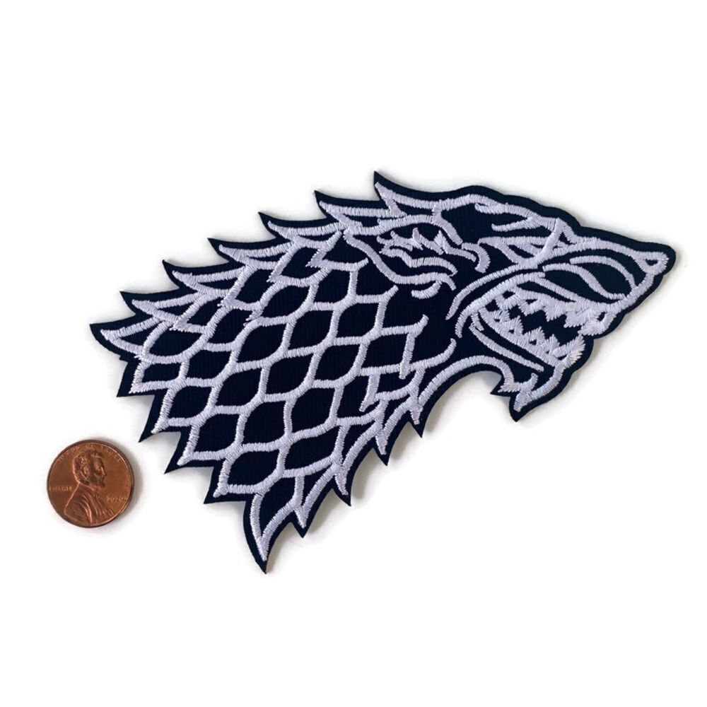BW Wolf Embroidered Patch - Picture 2 of 5